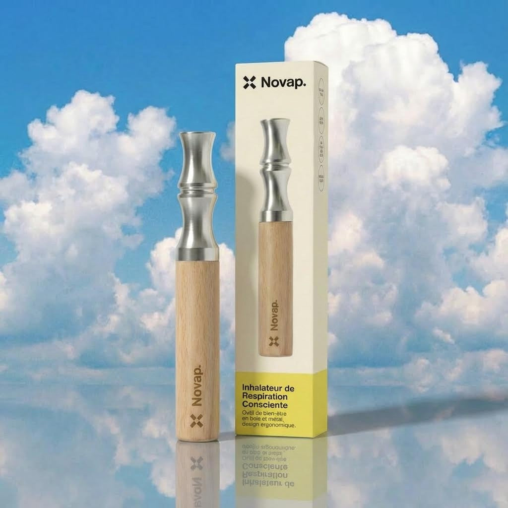 Inhalateur Novap naturel en bois