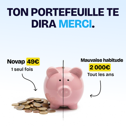 Inhalateur Novap naturel en bois