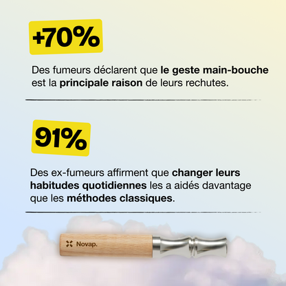 Inhalateur Novap naturel en bois