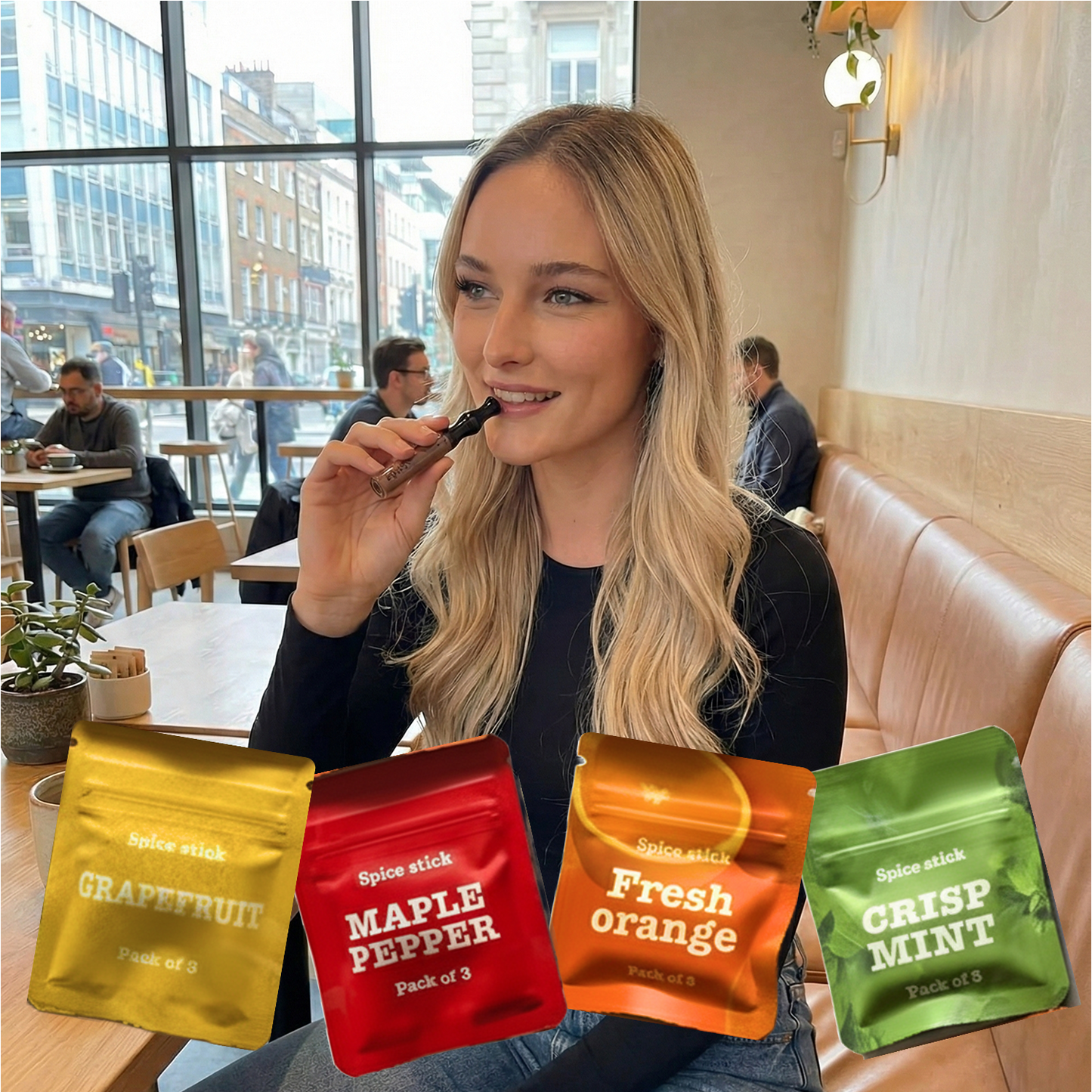 Inhalateur Novap naturel en bois